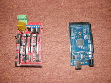 Arduino a RAMPS vedle sebe