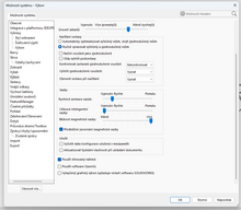 Nastavení SolidWorks